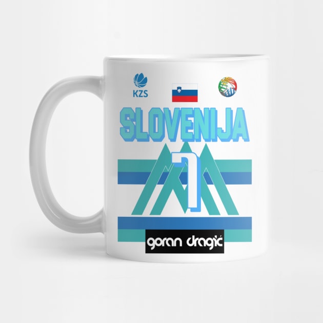 Goran Dragic Slovenija Fan Design by darklordpug